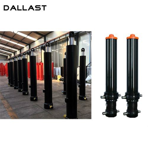 Teleskooppiset dumppausauton sylinterit